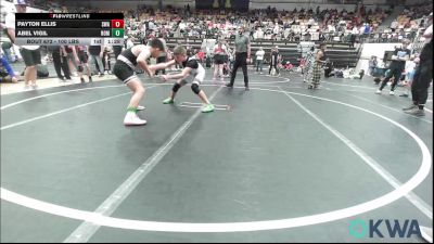 100 lbs Final - Payton Ellis, Shelton Wrestling Academy vs Abel Vigil, Team Nomad