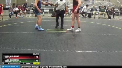 200 lbs Round 4 (6 Team) - Luke Boersma, American Gladiators vs Harland Begg, Ares