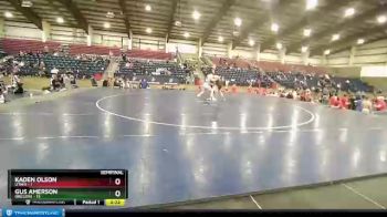 145 lbs Semis & 1st Wrestleback (8 Team) - Kaden Olson, UTAH1 vs Gus Amerson, Oregon1