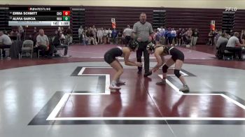 115 lbs Cons. Round 1 - Emma Schmitt, Charles City vs Alivia Garcia, West Liberty