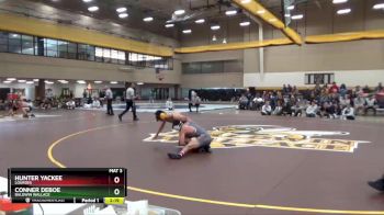 149 lbs 1st Place Match - Conner Deboe, Baldwin Wallace vs Hunter Yackee, Lourdes