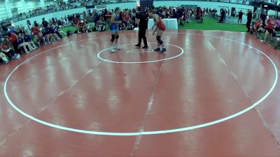135 lbs Giana Rutledge, Arkansas Blue vs Kaelena Ahrens, California Blue
