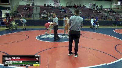 215 lbs Round 3 - Landon Freeman, Grissom Hs vs Nolan Carroll, Hartselle