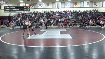 125 lbs Semifinal - Jobie Conway, Cedar Falls vs Alaina Carpenter, Clinton