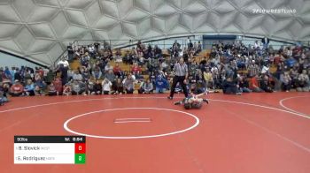 50 lbs Quarterfinal - Brooks Slovick, West Allegheny vs Elija Rodriguez, Hopewell