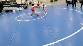 144 lbs 3rd Place Match - Barrett Eichenberger, Torrington Wrestling Club vs Gavin Wiig, Woodbury Central