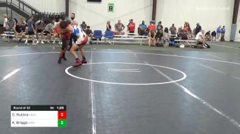 135 lbs Prelims - Dominic Rubino, Ubasa vs Kysen Briggs, Upper Valley Aces