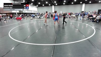 215 lbs Aidan Kranz, South Dakota Blue vs Darion Bitz, Team North Dakota
