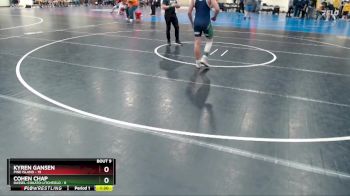 150 lbs Finals (8 Team) - Cohen Chap, Dassel-Cokato-Litchfield vs Kyren Gansen, Pine Island