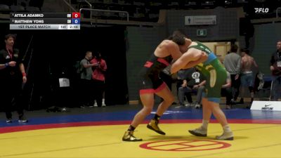 FS 97kg 1st Place Match - Attila Adamko, OXEL WC vs Matthew Yong, Saskatoon WC