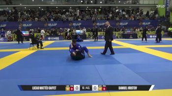 Samuel Hristov vs Lucas Mattéo Gaffet 2025 European Jiu-Jitsu IBJJF Championship
