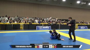 Eros Javi Duarte vs Tyson Matagisila Pua Poti 2026 IBJJF Jiu-Jitsu CON International