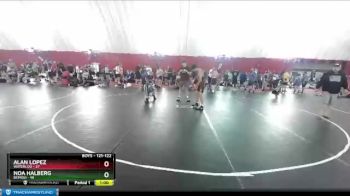 121-122 lbs Round 2 - Noa Halberg, Bemidji vs Alan Lopez, Waterloo
