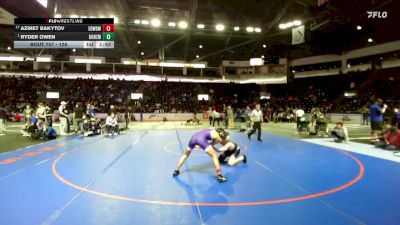 126 lbs Champ. Round 3 - Ryder Owen, Gonzaga Prep vs Aziret Bakytov, Edmonds-Woodway