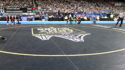 D4-106 lbs 1st Place Match - Jaxton Kimling, Hudson vs Bryce Cartwright, Coloma