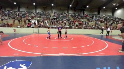 61 lbs Quarterfinal - Dawsyn Brooks, Rabbit Wrestling Club vs Adam Rasmussen, Roundtree Wrestling Academy