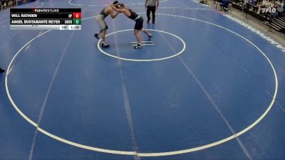 215 lbs Semis & 1st Wrestleback (8 Team) - Will Rathjen, North Platte vs Angel Bustamante Reyes, Omaha Bryan