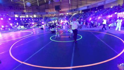 46 lbs Consolation - Mya Ford Burke, Adams City WC vs Ayanah Trujillo, NM Wolf Pack