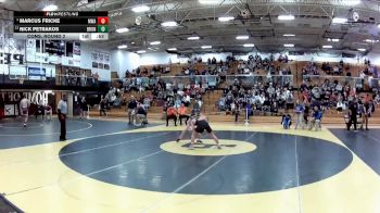 138 lbs Cons. Round 2 - Marcus Fricke, Washington (Massillon) vs Nick Petrakos, Brunswick