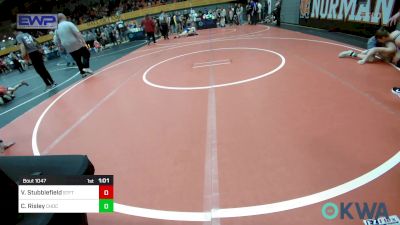 112 lbs Final - Vann Stubblefield, Standfast vs Chace Risley, Choctaw Ironman Youth Wrestling