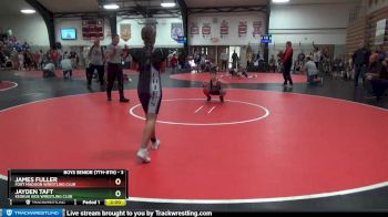 3 lbs Round 1 - James Fuller, Fort Madison Wrestling Club vs Jayden Taft, Keokuk Kids Wrestling Club