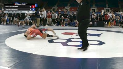 157 lbs Champ. Rd Of 32 - Dylan Villers, Tennessee vs Parker Casey, Iowa