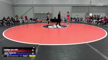 115 lbs 2nd Wrestleback (16 Team) - Mariah Dillard, Texas Red vs Heidi Peralta, Alabama