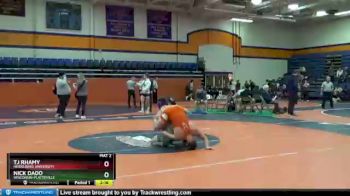 174 lbs Cons. Semi - TJ Rhamy, Heidelberg University vs Nick Dado, Wisconsin-Platteville