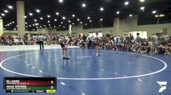 106 lbs Round 2 Champ & Wb (32 Team) - Noah Watkins, Team Rich Habits Black vs Eli James, Crusaders WC- Black