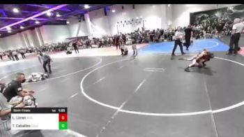 70 lbs Semifinal - Luke Loren, Reign WC vs Thales Caballes, Golden Back