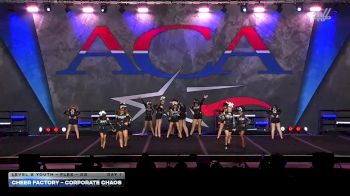 Cheer Factory - Corporate Chaos [2026 L2 Youth - Flex - D2 Day 1] 2026 ACA Grand Nationals