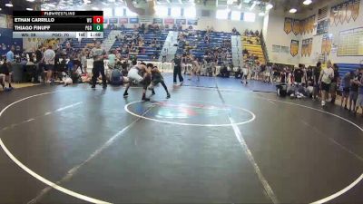 106 lbs Champ Round 1 (16 Team) - Ethan Carrillo, Westside Wrestling vs Thiago Finuff, Panhandle Gator Dogs