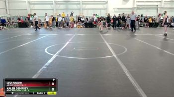 64 lbs Round 2 (6 Team) - Levi Sisler, Armory Athletics vs Kaleb Dempsey, NOVA Wrestling Club