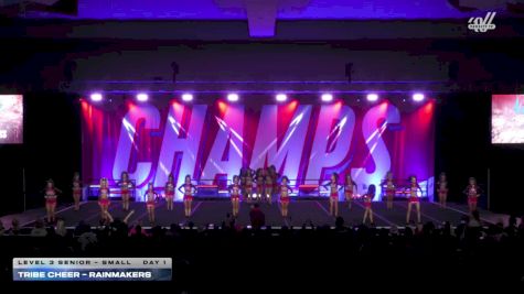 Tribe Cheer - Rainmakers [2025 L3 Senior - Small Day 1] 2025 CHAMPS Grand Nationals