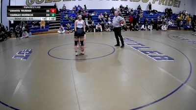 170 lbs 1st Place Match - Hannah Hornick, Seneca Valley Hs vs Davaya Truman, Erie High