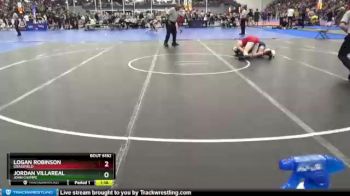 126 lbs Quarterfinal - Jordan Villareal, John Champe vs Logan Robinson, Grassfield