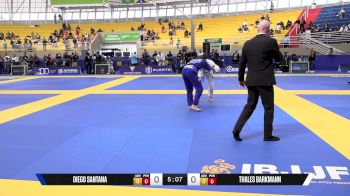 Thales Barkmann vs Diego Santana 2025 Brasileiro Jiu-Jitsu IBJJF