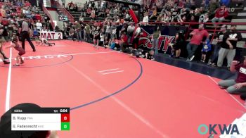 43 lbs Consi Of 8 #1 - Beckett Rupp, Perry Wrestling Academy vs Gage Fadenrecht, Keystone Wrestling Club