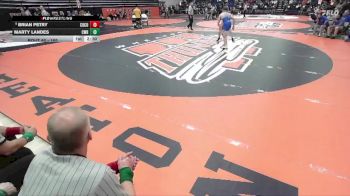 165 lbs Champ. Round 1 - Brian Petry, Cornell College vs Marty Landes, Case Western Reserve