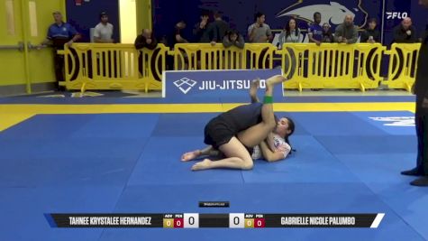 Gabrielle Nicole Palumbo vs Tahnee Krystalee Hernandez 2025 Pan IBJJF Jiu-Jitsu No-Gi Championship