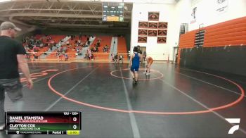 120+ Round 2 - Daniel Stamstad, Greybull Basin Athletic Club vs Clayton Cox, Powell Wrestling Club