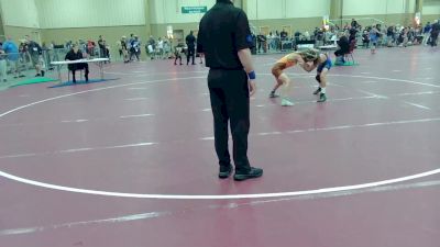 87 lbs Quarterfinal - Finn Allcroft, Florida PAL Tropics vs Truman Dames, RPA Wrestling