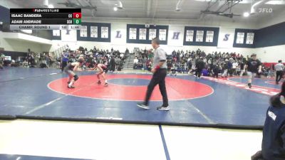 122 lbs Champ. Round 1 - Isaac Bandera, Centennial Corona vs Adam Andrade, San Clemente HS