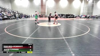 175 lbs Cons. Round 1 - Austin Clevenger, Smithville vs Evan Meza-mcdermott, Garden City HS