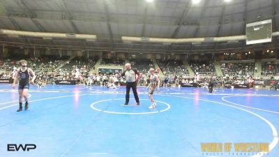 88 lbs Consi Of 16 #1 - Paul Ottum, Longwood Wrestling Club vs CLINT KOHLMAN, Dundee