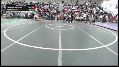 Boys 175 lbs Champ. Round 1 - Hudson Buzzard, Lincoln Boys vs Frank Riley, Saint Francis Boys