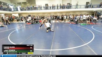 126 lbs Cons. Semi - Cache Olson, Westlake vs Lane Monroe, Millard Wrestling Club