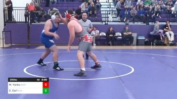 285 lbs Prelims - Max Yonko, Westmont Hillto vs Dylan Carl, St Marys