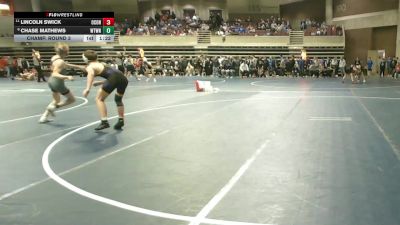 121 Championship Bracket Champ. Round 3 - Lincoln Swick, Oconomowoc vs Chase Mathews, Watertown