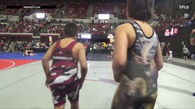 127 lbs 1st Place Match - Branson Hammond, Chinook Wrestling Club vs Johnny Rosenberger, Riverton USA Wrestling